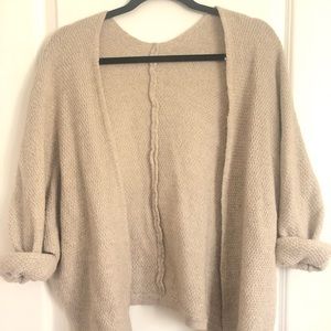 Cream Brandy Melville cardigan